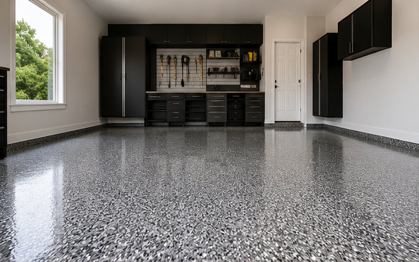 Epoxy flooring example